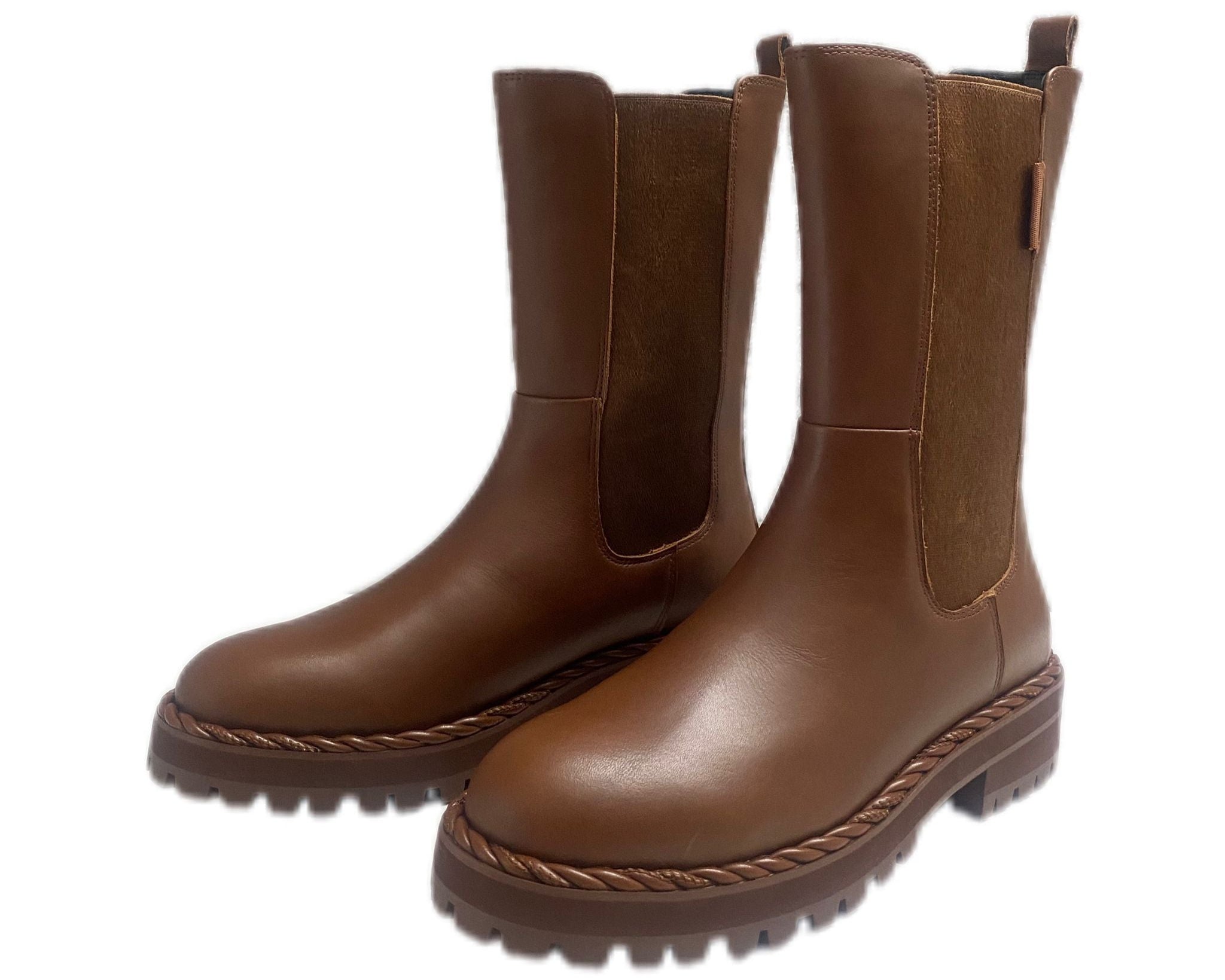 Stivaletti Beatles Donna “LIU.JO” Pink 178 Tocchon Nut/Marrone Scuro