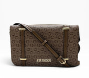 BORSA Donna “GUESS” HWBETLP5157 LTL LOGO MARRONE