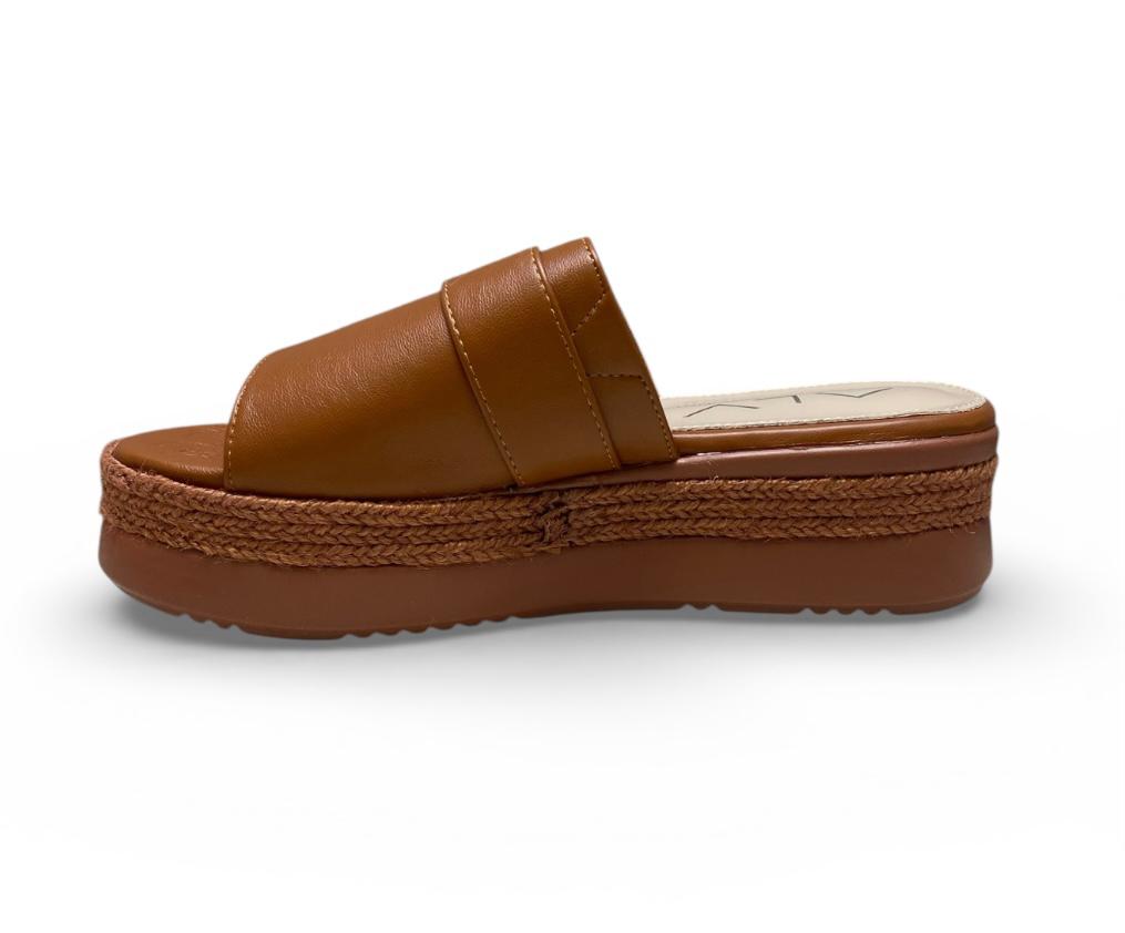 Sandali Zeppa Donna“ALV BY ALVIERO MARTINI” ALVSDO068-632  Cuoio Tan