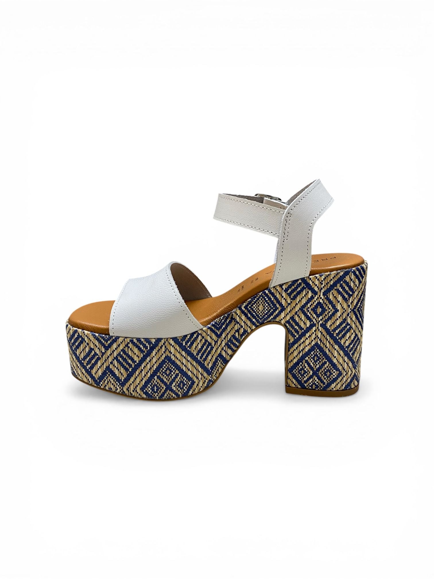 Sandali Tacco Zeppa Donna “PREGUNTA”2519002 003 ghiaccio