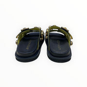 Sandali Ciabatte  Donna “APEPAZZA” FIORE S5FUSS04/STO  Nero