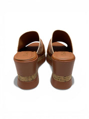 Sandali Zeppa  Donna“ALV BY ALVIERO MARTINI” ALVSDO155 PASSPORT CuoioTan