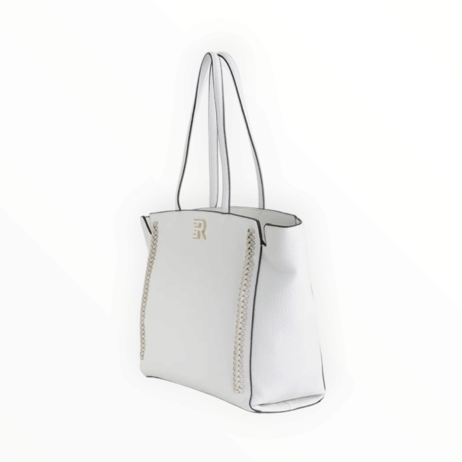 BORSA DONNA “ERMANNO SCERVINO FIRENZE” LARGE TOTE EBA BIANCO