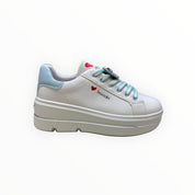 Sneakers  Donna “BRACCIALINI” BA141 Bianco/Sky