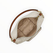 Borsa Donna “MICHAEL KORS” MERRITT 35R6G0WS8B MD SHLDR VANILLA