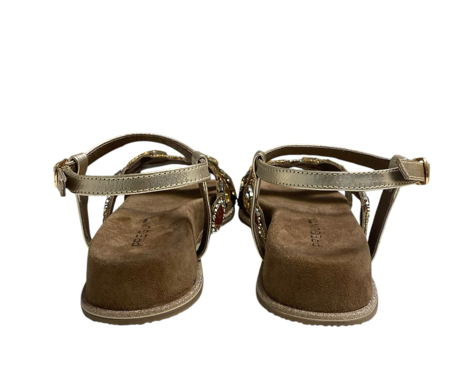 SANDALI DONNA “PREGUNTA ”9007 002 PRIMAVERA ESTATE 2025 ORO
