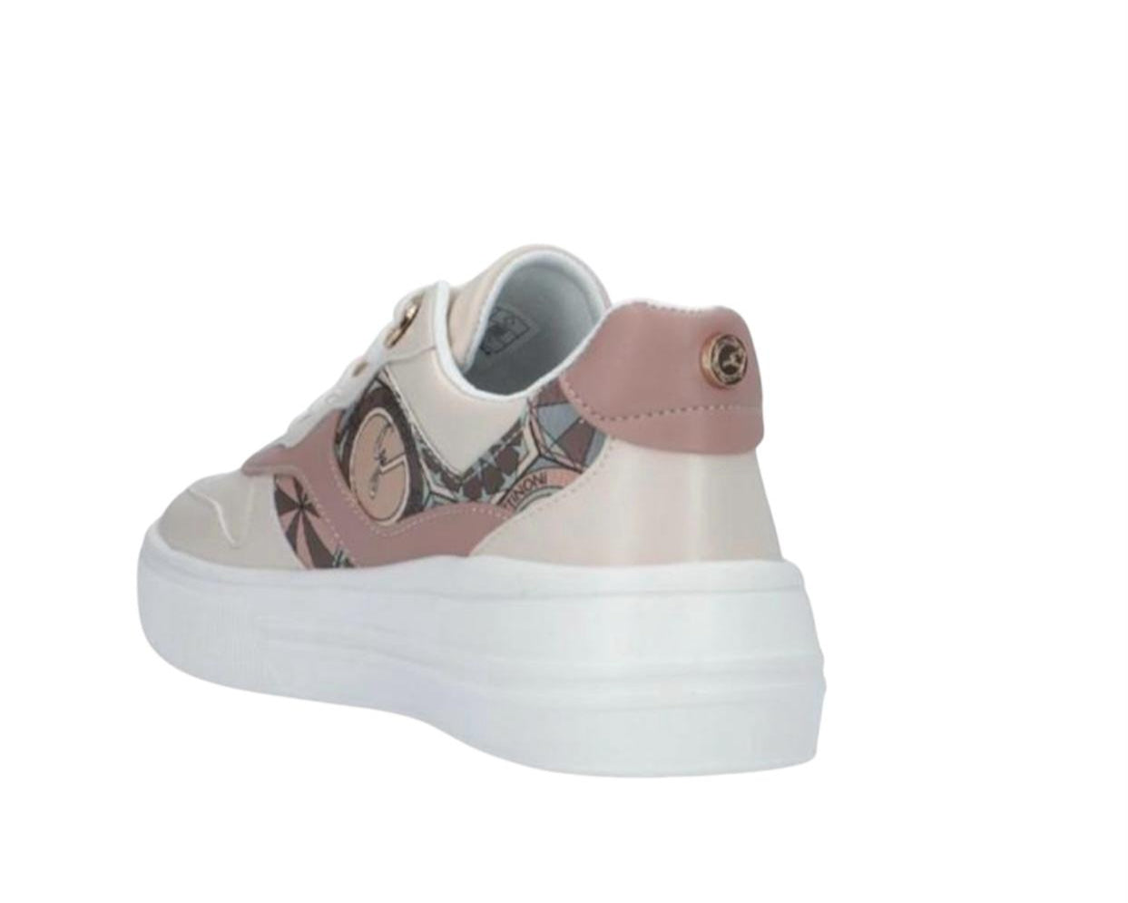 SNEAKERS DONNA “GATTINONI ROMA ” BROOME19 BEIGE/CIPRIA