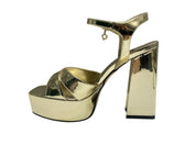 SANDALI DONNA “BRACCIALINI” BB79 PRIMAVERA ESTATE 2025 SPECCHIO  ORO