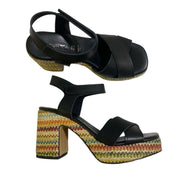 SANDALI TACCO DONNA “PREGUNTA” 2419522 PRIMAVERA ESTATE 2025 NERO