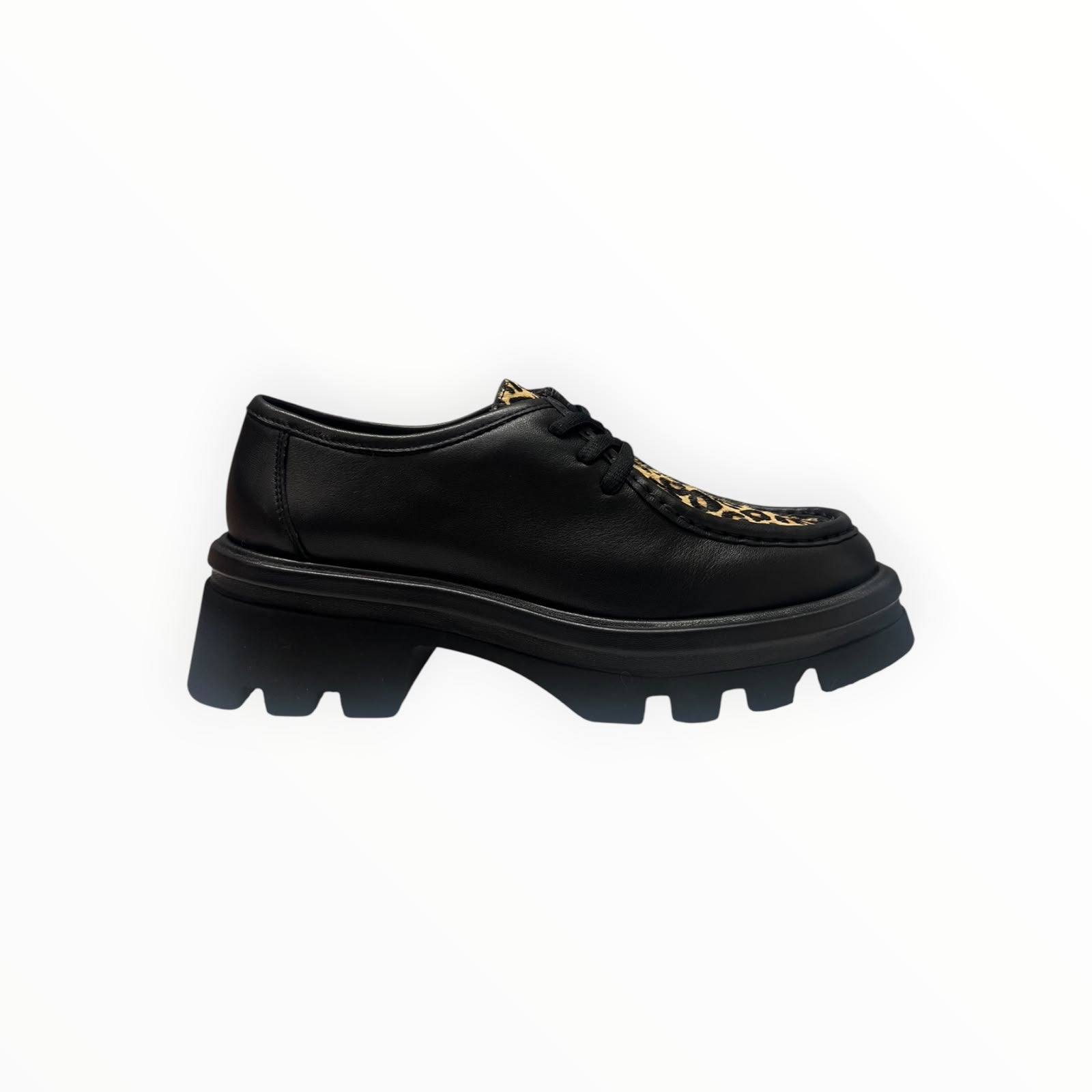 Mocassini Donna “BRUNO PREMI" BM7001X ANIMALIR LEO /NAPPA NERO