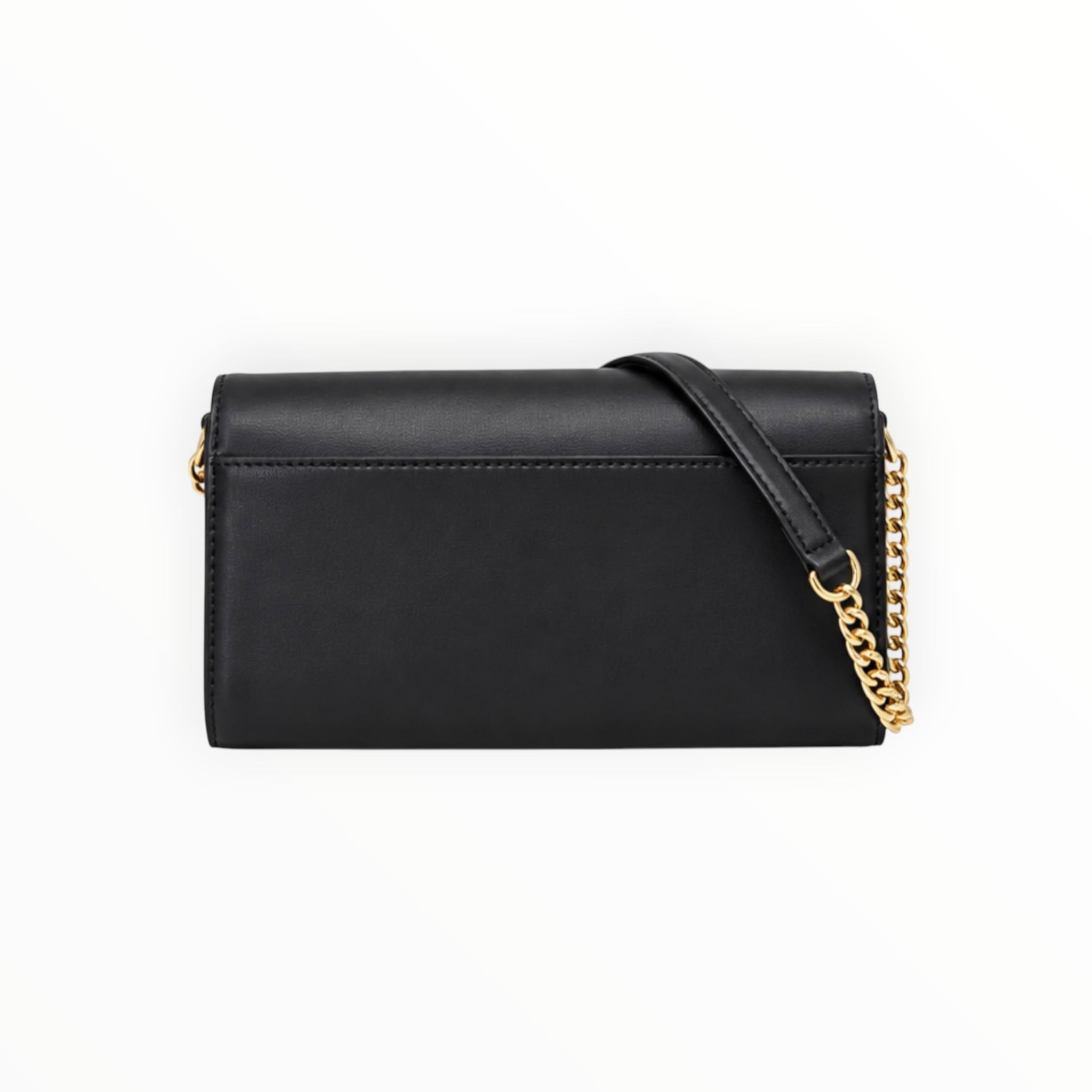 Borsa Donna “MICHAEL KORS” JET SET TRAVEL 35F5GTVC8L MD FLAP CLUTCH LEATHER NERO