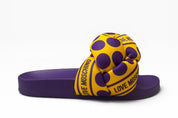 Sandali Ciabatte Donna "LOVE MOSCHINO" JA28272G0IIW040A Sabotd Pool 25 Foulard Lilla/Giallo