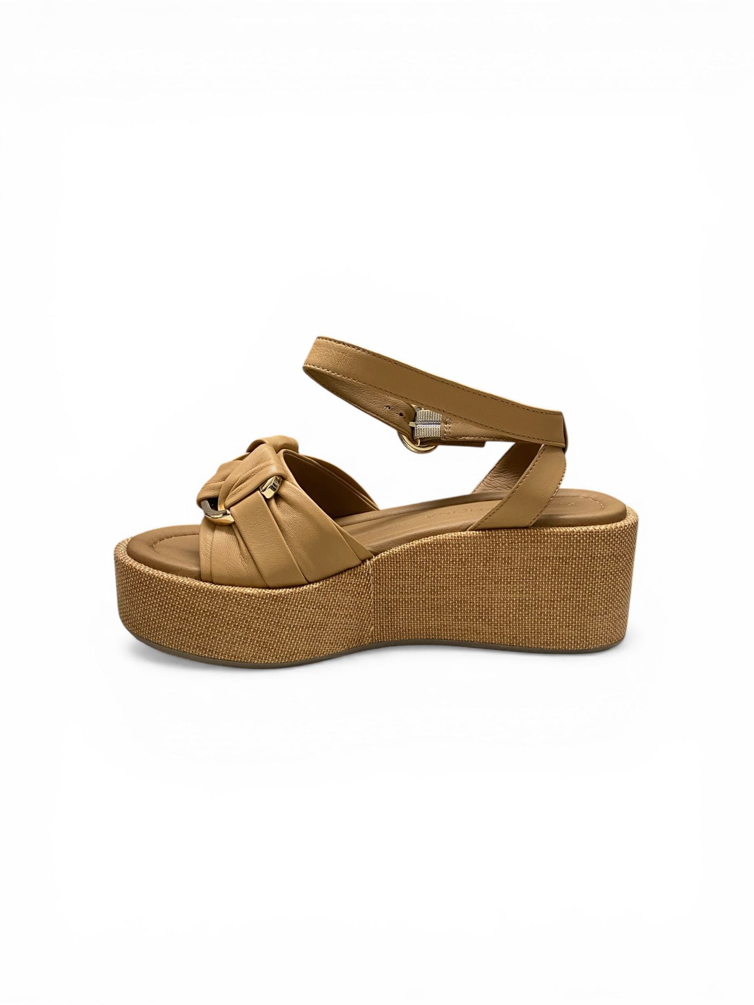Sandali Zeppa DONNA “ALTRA OFFICINA” AO1404X Nappa Grano/Cuoio