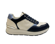 SNEAKERS DONNA “LAURA BIAGIOTTI” 8404 BIANCO/BLU
