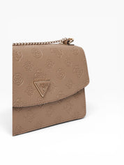BORSA Donna “GUESS” PD988821 Cresidia II LOGO Taupe