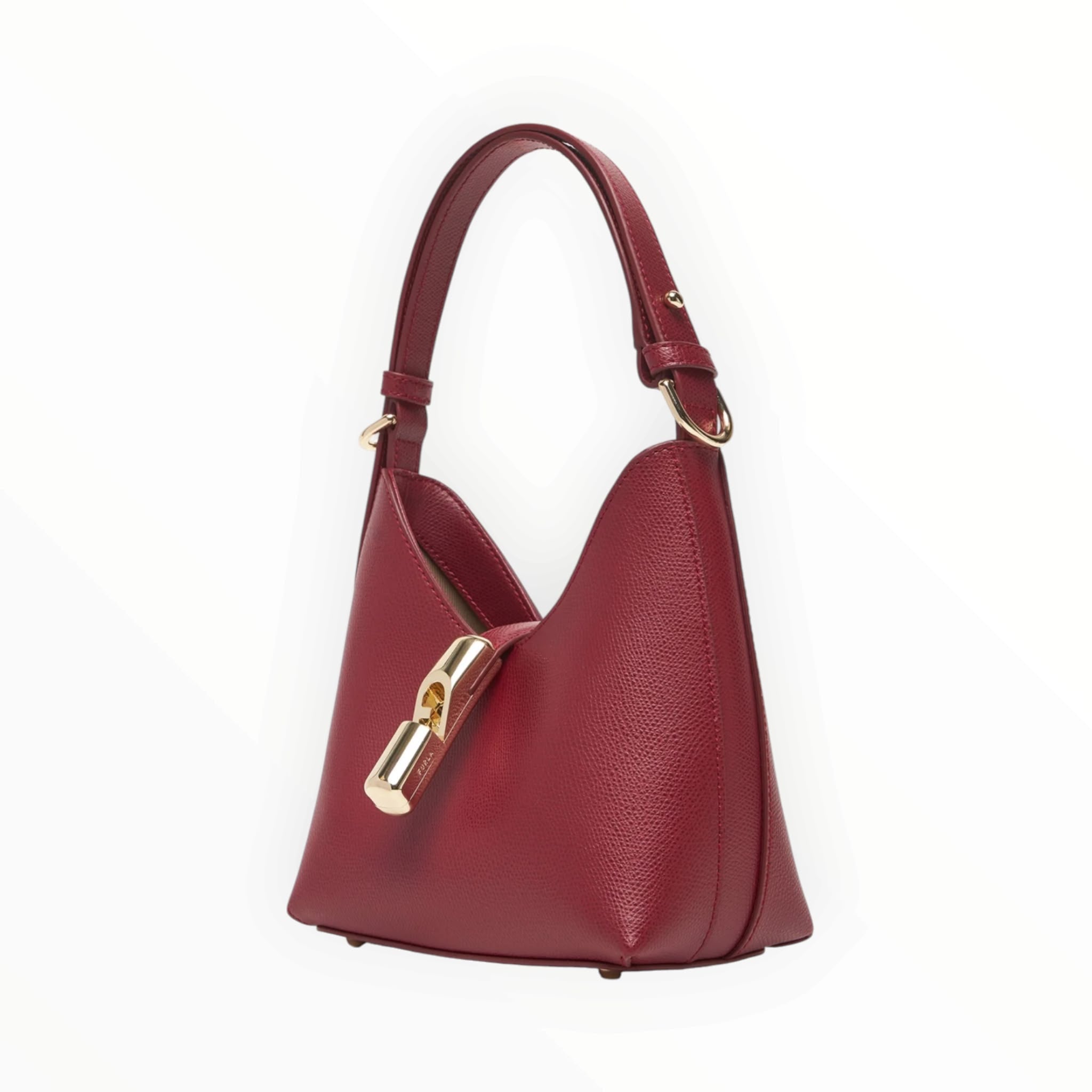 BORSA DONNA “FURLA” FUBHBSW00876PEO IRIDE MINI HOBO W/STRAP CILIEGIA