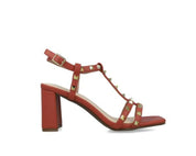 SANDALI BORCHIATI DONNA “MENBUR” 23866 COLORE RUGGINE PRIMAVERA/ESTATE 2025