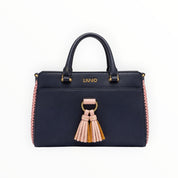 BORSA DONNA “LIU JO” AA3B72 E0037 M SATCHEL BLU SCURO