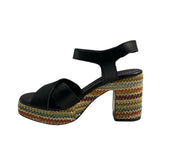 SANDALI TACCO DONNA “PREGUNTA” 2419522 PRIMAVERA ESTATE 2025 NERO