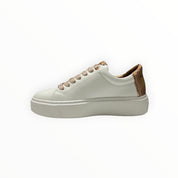 SNEAKERS  “ALEXANDER SMITH” LONDON HIGH LHW 8272 WIP PELLE BIANCO/RAME METAL