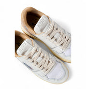 SNEAKERS DONNA “AUTRY” CLC ROLW MM23 PELLE BIANCO/BEIGE