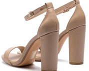 SANDALI DONNA  "STEVE MADDEN" PRIMAVERA ESTATE 2025 Carrson Blush Leather/NUDE