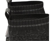 "LIU JO" Lily 16 Sneakers Sock Elastic Donna Primavera Estate 2025  Black BA3083TX262