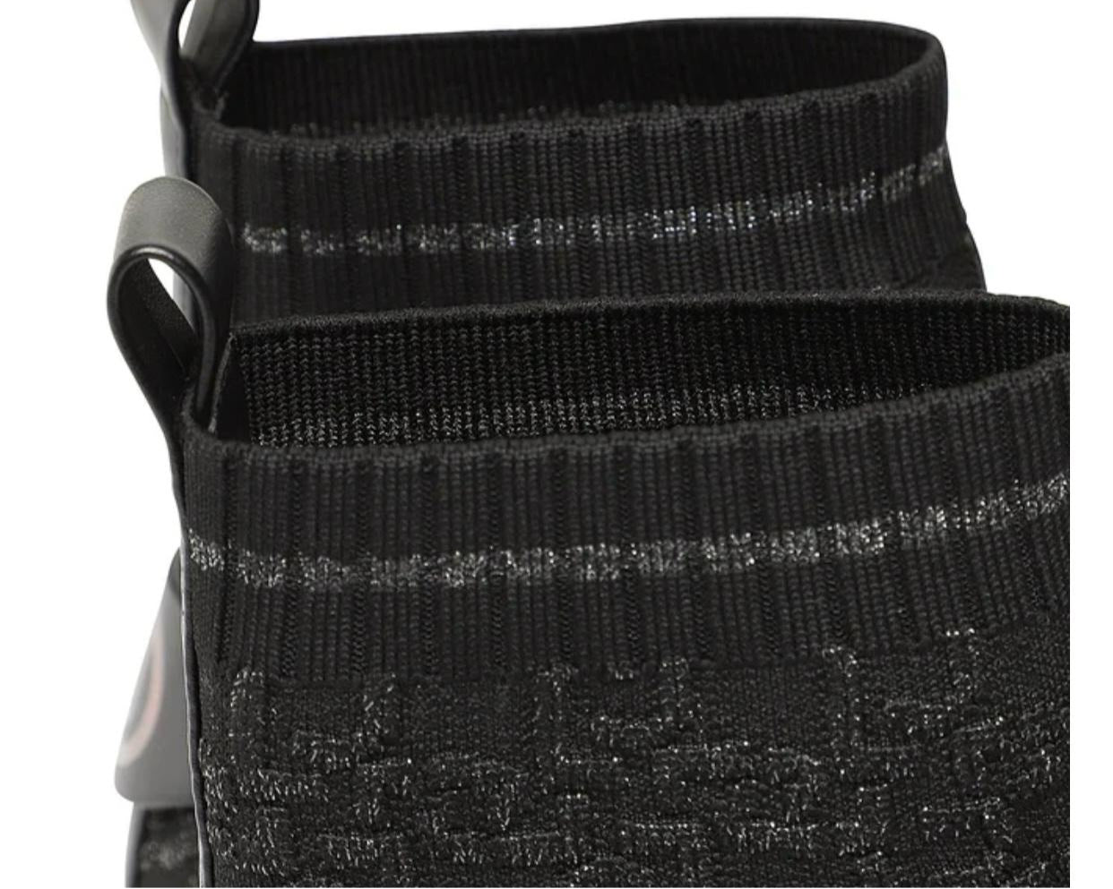 "LIU JO" Lily 16 Sneakers Sock Elastic Donna Primavera Estate 2025  Black BA3083TX262