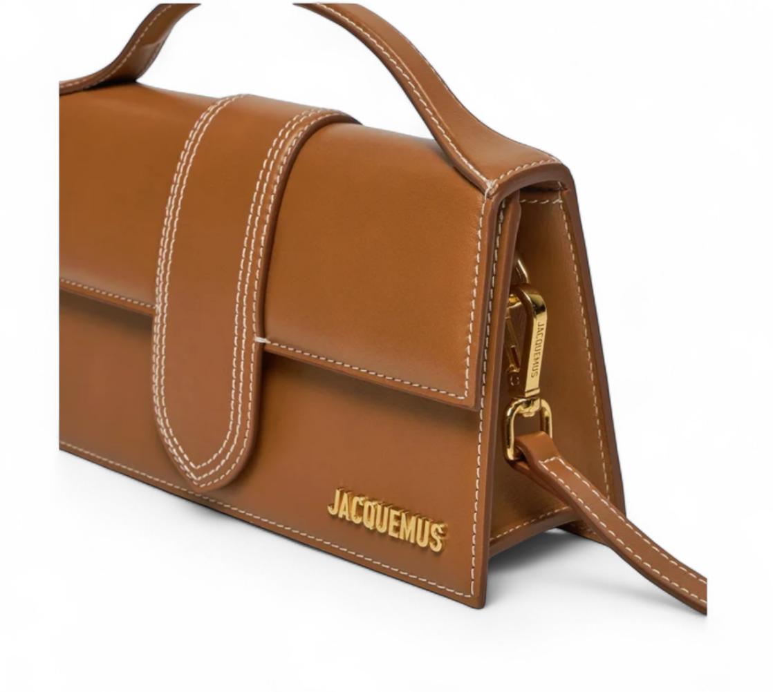 BORSA DONNA “JACQUEMUS” Le Grand Bambino Cuoio