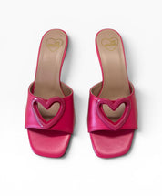 Sandali Donna “LOVE MOSCHINO” JA28375G0IIAX604 SABOTD PELLE FUXIA