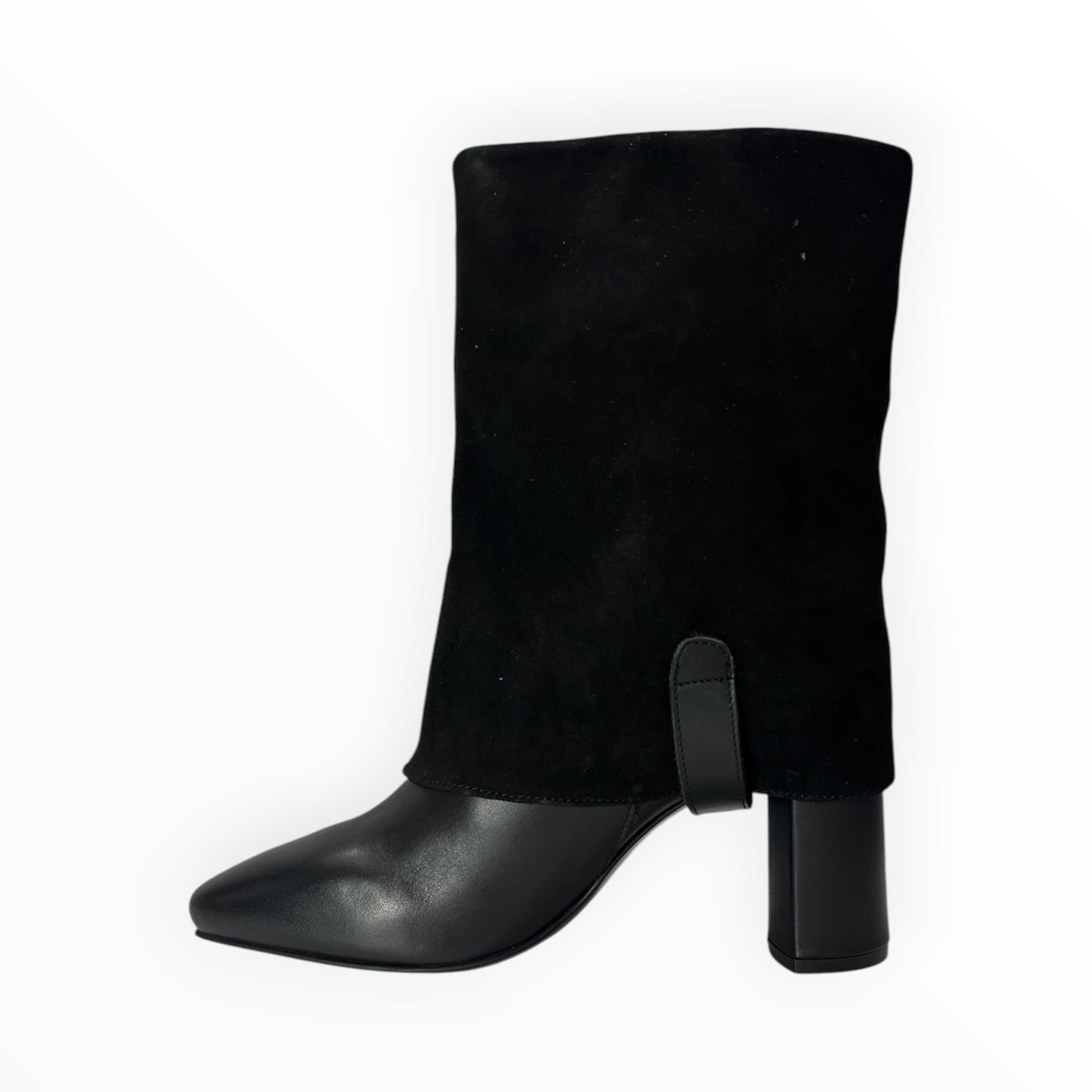 Stivaletti Donna "CAFè NOIR" C1 LB4403 Pelle Nero