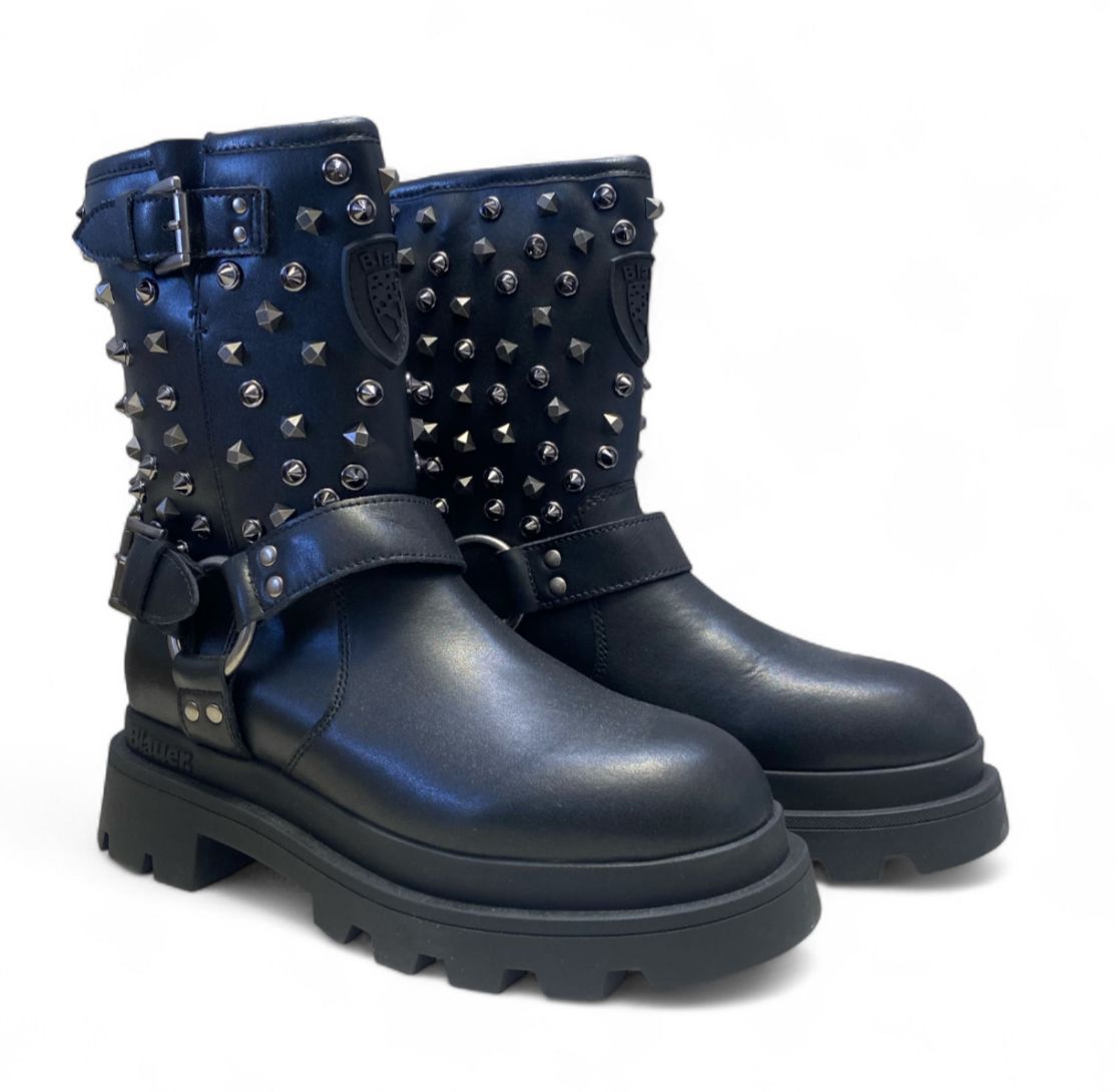 Stivaletti Donna “BLAUER” Kimmel 07  Pelle Nero