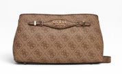 BORSA Donna “GUESS" SG965212 Katia Logo Marrone