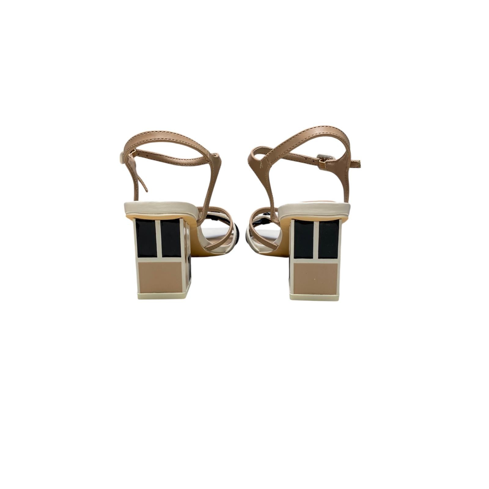 Sandali Donna "MENBUR" 25478 0087 Nude Multi