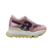 Sneakers Donna "RUCOLINE" AKI 317 Suede  Rosa