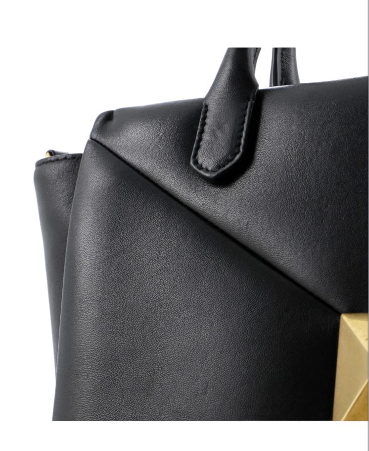 Borsa "Donna "Valentino Garavani"Tote Bag In Pelle Nero