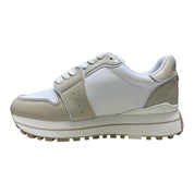 SNEAKERS DONNA “LIU JO” MAXI WONDER 85  S1090 Pelle Bianco/Beige