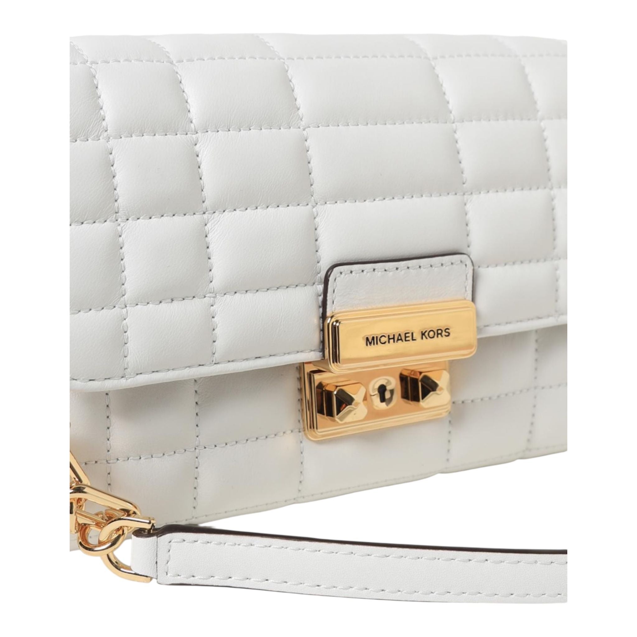 Borsa Donna “MICHAEL KORS” TRIBECA 32S4G2RC9L LARGE WLLT XBODY  Pelle Bianco