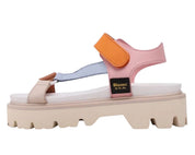 SANDALI DONNA “BLAUER ” ELSIE07 PRIMAVERA ESTATE 2025 PELLE MULTICOLOR