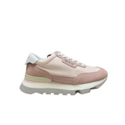 Sneakers Donna "RUCOLINE" AKIKO 2260 Nylon Suede Rosa