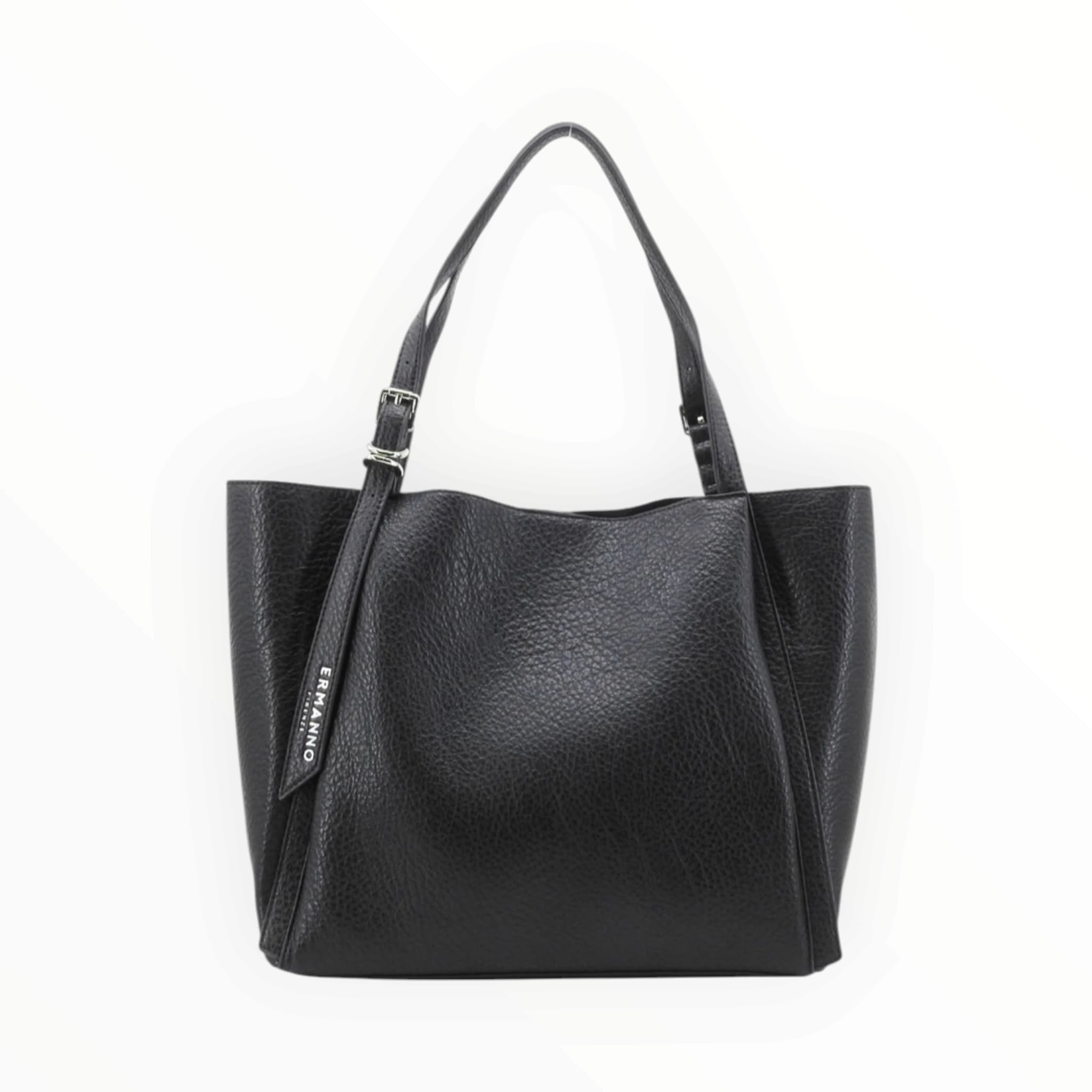 BORSA DONNA “ERMANNO SCERVINO FIRENZE” TOTE BAG LARGE VERA BIANCO