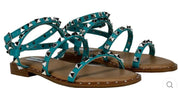 SANDALI DONNA “STEVE MADDEN” PRIMAVERA/ESTATE 2025 TRAVEL TEAL/TURCHESE