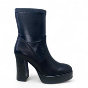 Stivaletti Donna “APEPAZZA" F3TWIGGY02/LEA TEA Elasticizzati Nero