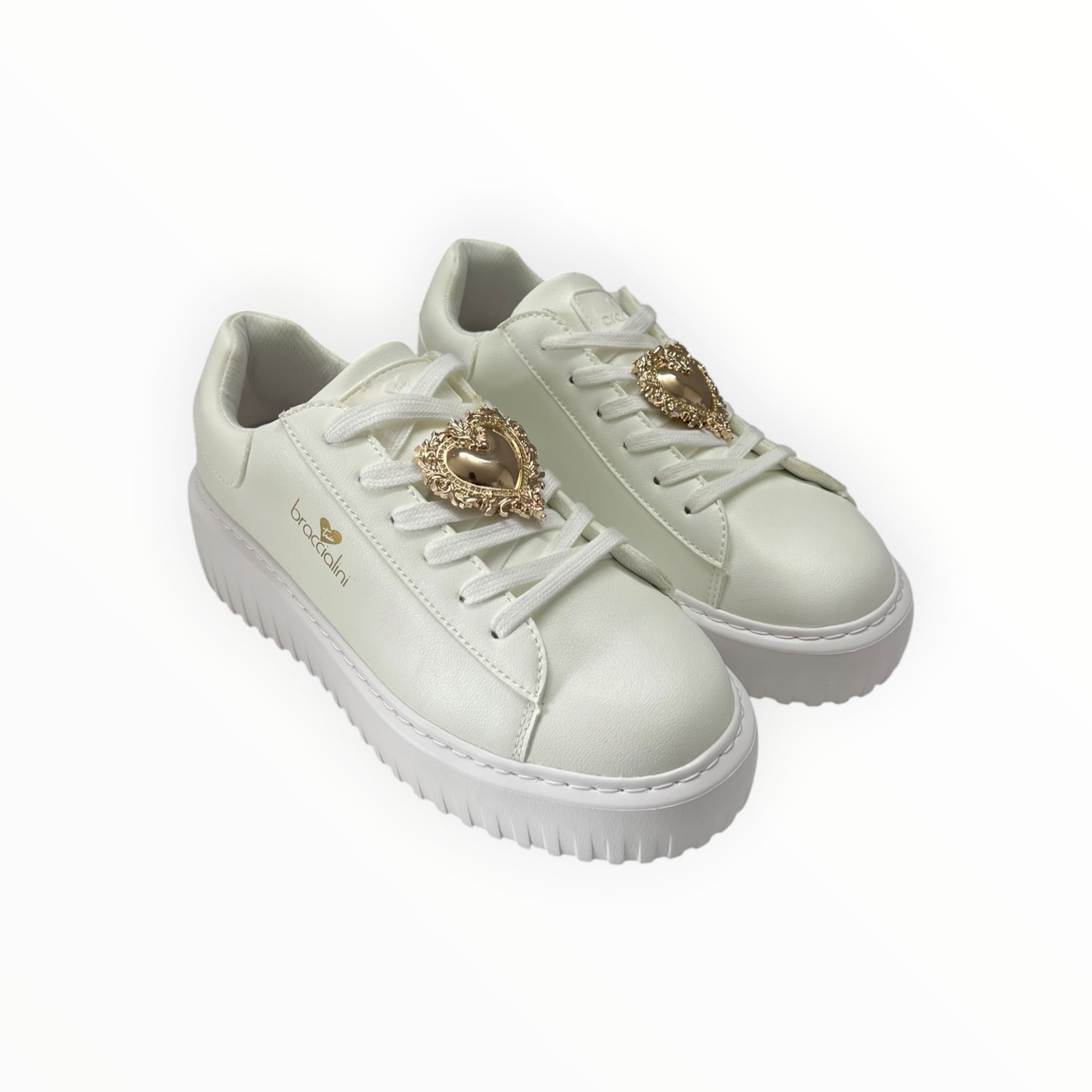 Sneakers “BRACCIALINI” B114 BIANCO