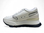 Sneakers Donna "RUCOLINE"AKI 304 Pamploma Bianco Nero