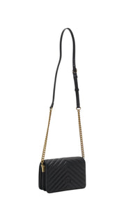 BORSA DONNA “PINKO ” LOVE CLICK MINI SHEEP NAPPA CHEVRON NERO