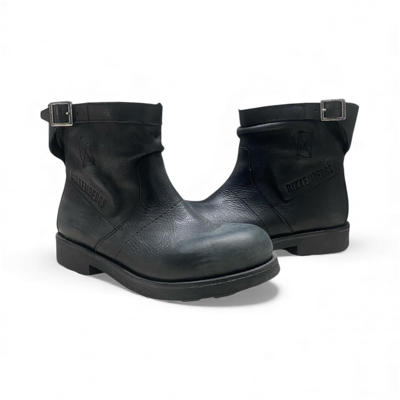 Stivaletti Donna “Bikkembergs” 22118 B Pelle Vintage Nero