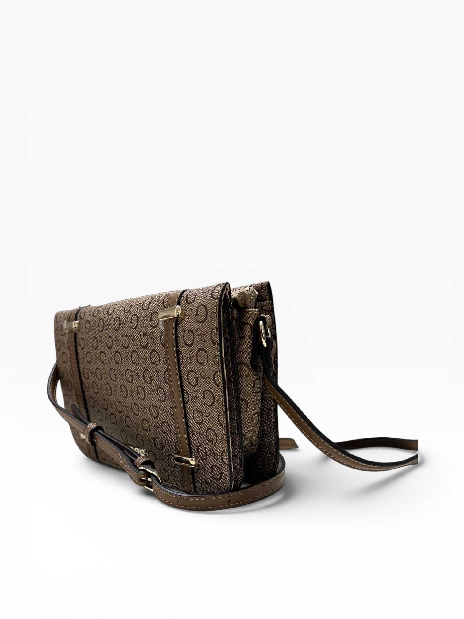 BORSA Donna “GUESS” HWBETLP5157 LTL LOGO MARRONE