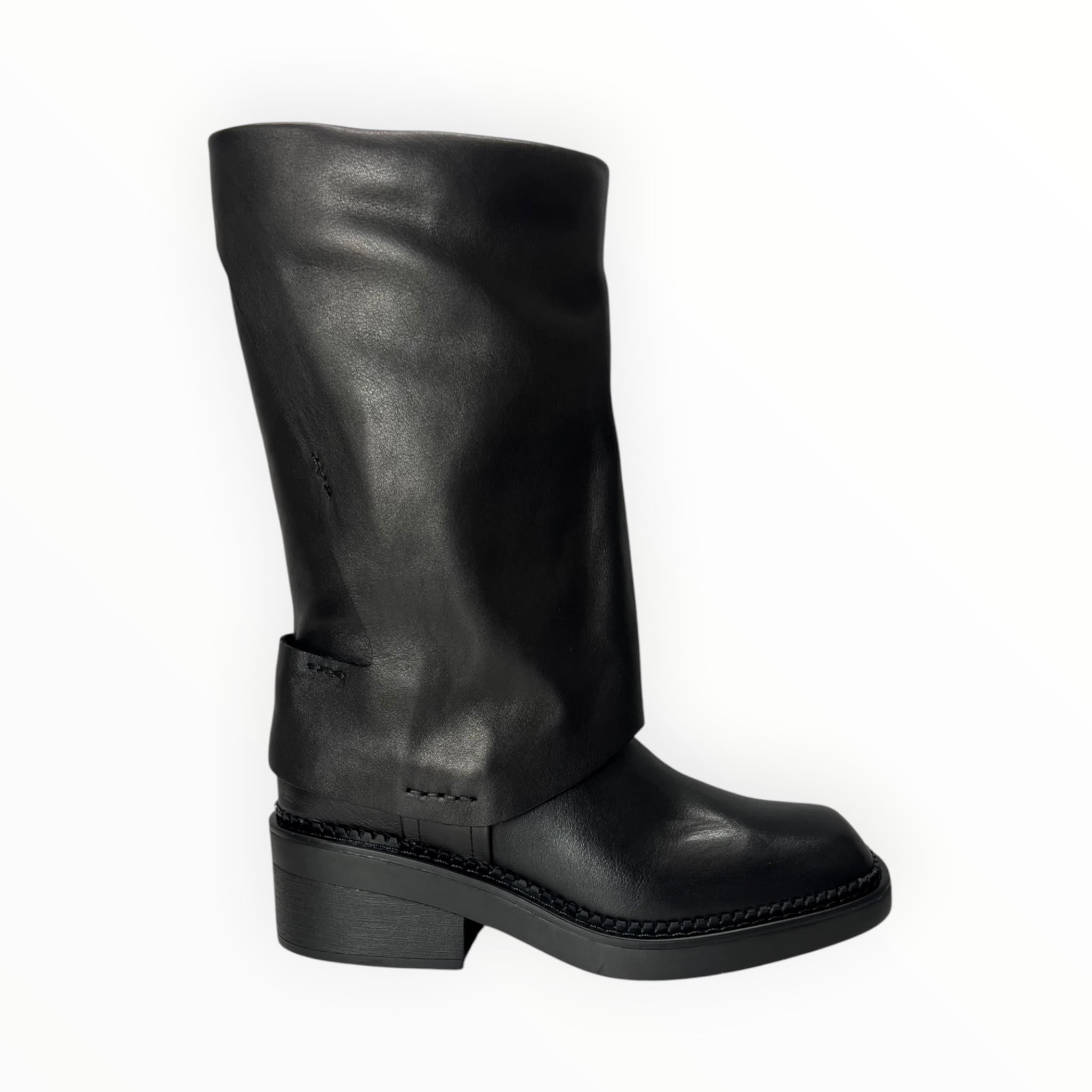 Stivali Donna “ELVIO ZAN" EC1502X Pelle  Nero