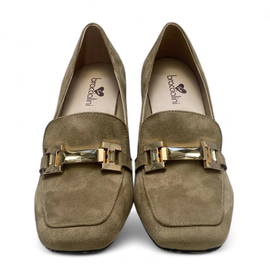 Mocassini Donna “Braccialini” L6 Beige